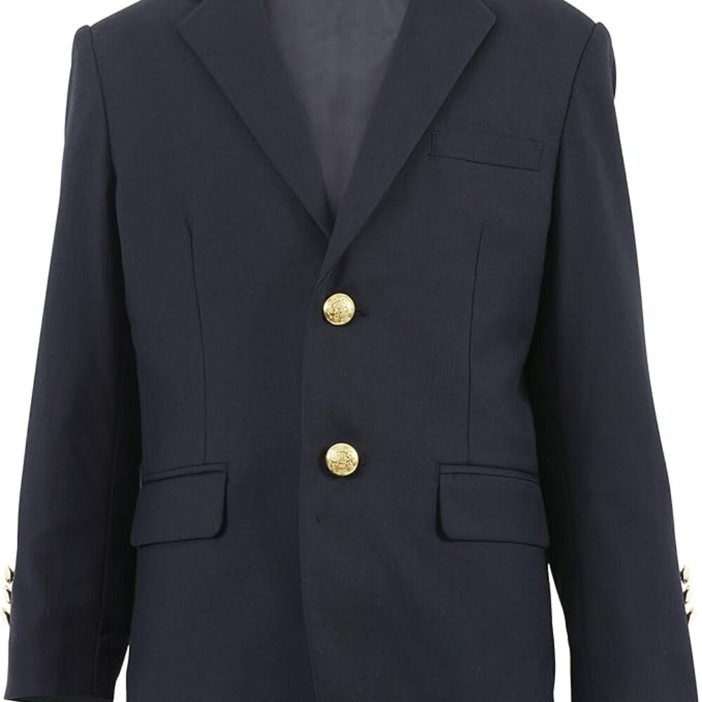 Alona Boys navy Formal Blazer Suits Jacket